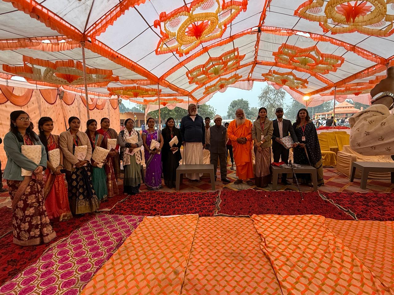 Spiritual gathering at the society